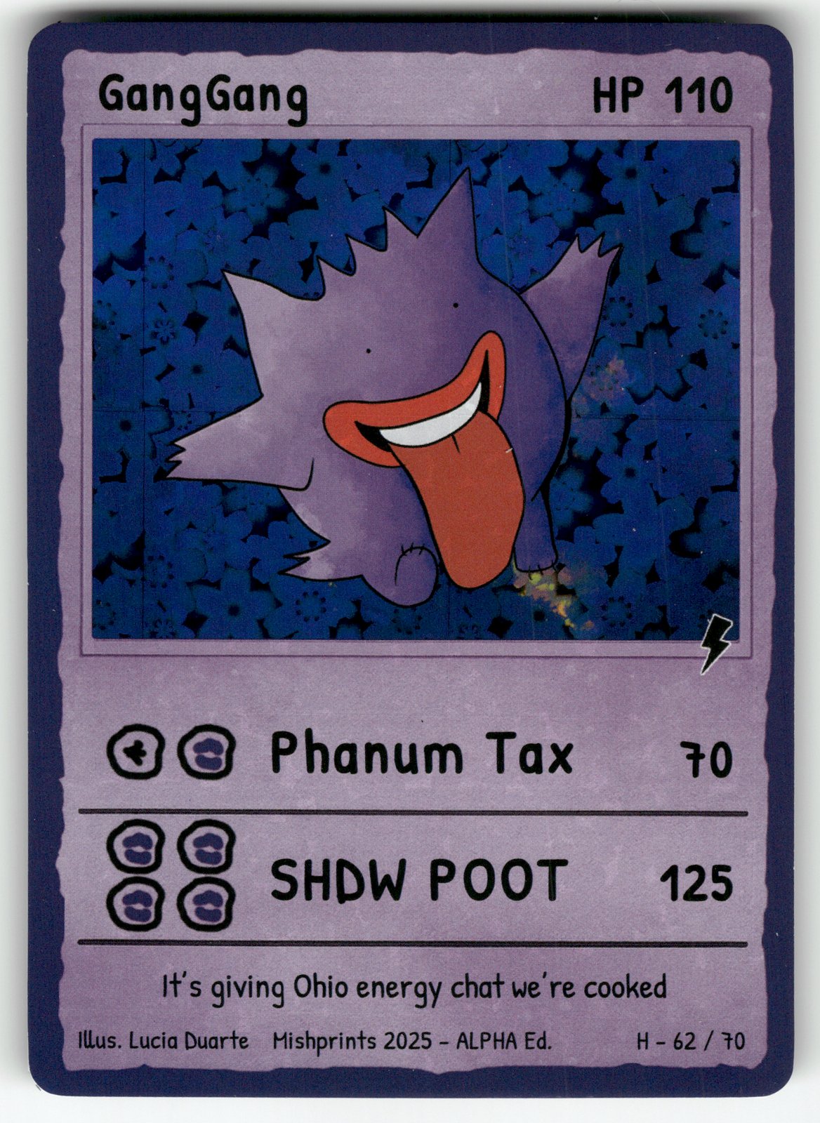 GangGang parody card